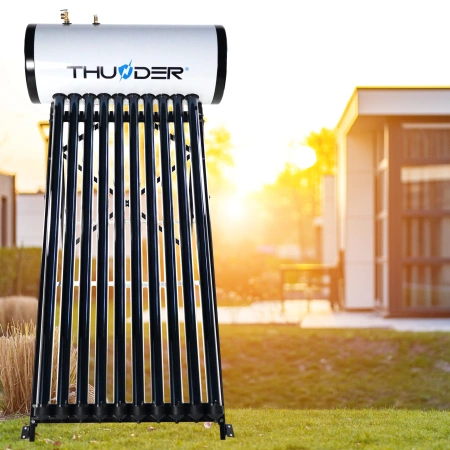 Συλλέκτης πίεσης με δεξαμενή THUNDER 100 L ΜΑΥΡΟ