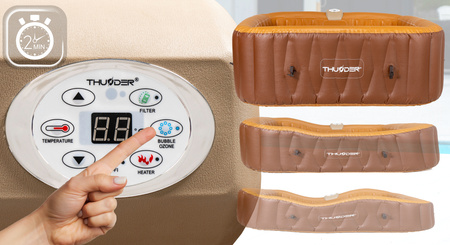 THUNDER BREVE φουσκωτό τζακούζι κήπου