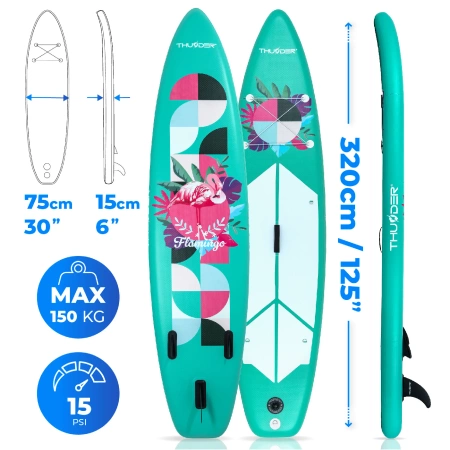SUP 320cm THUNDER FLAMI σανίδα