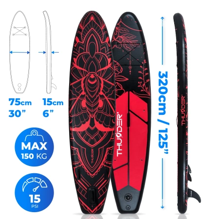 SUP 320cm THUNDER MOTH σανίδα