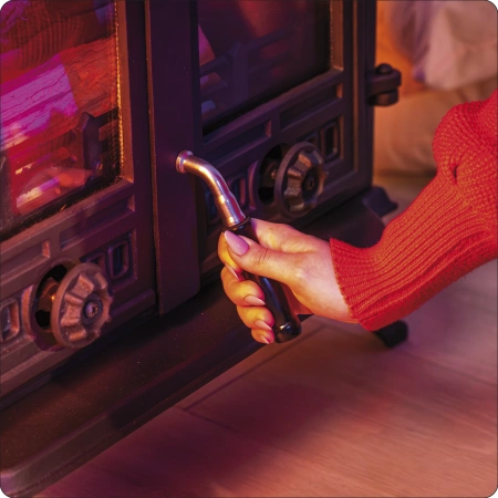 Ξύλινη κουζίνα από χυτοσίδηρο ATAR 10 kW 