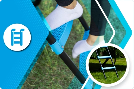 THUNDER INSIDE ULTRA 16FT (488 cm) ΜΠΛΕ τραμπολίνο